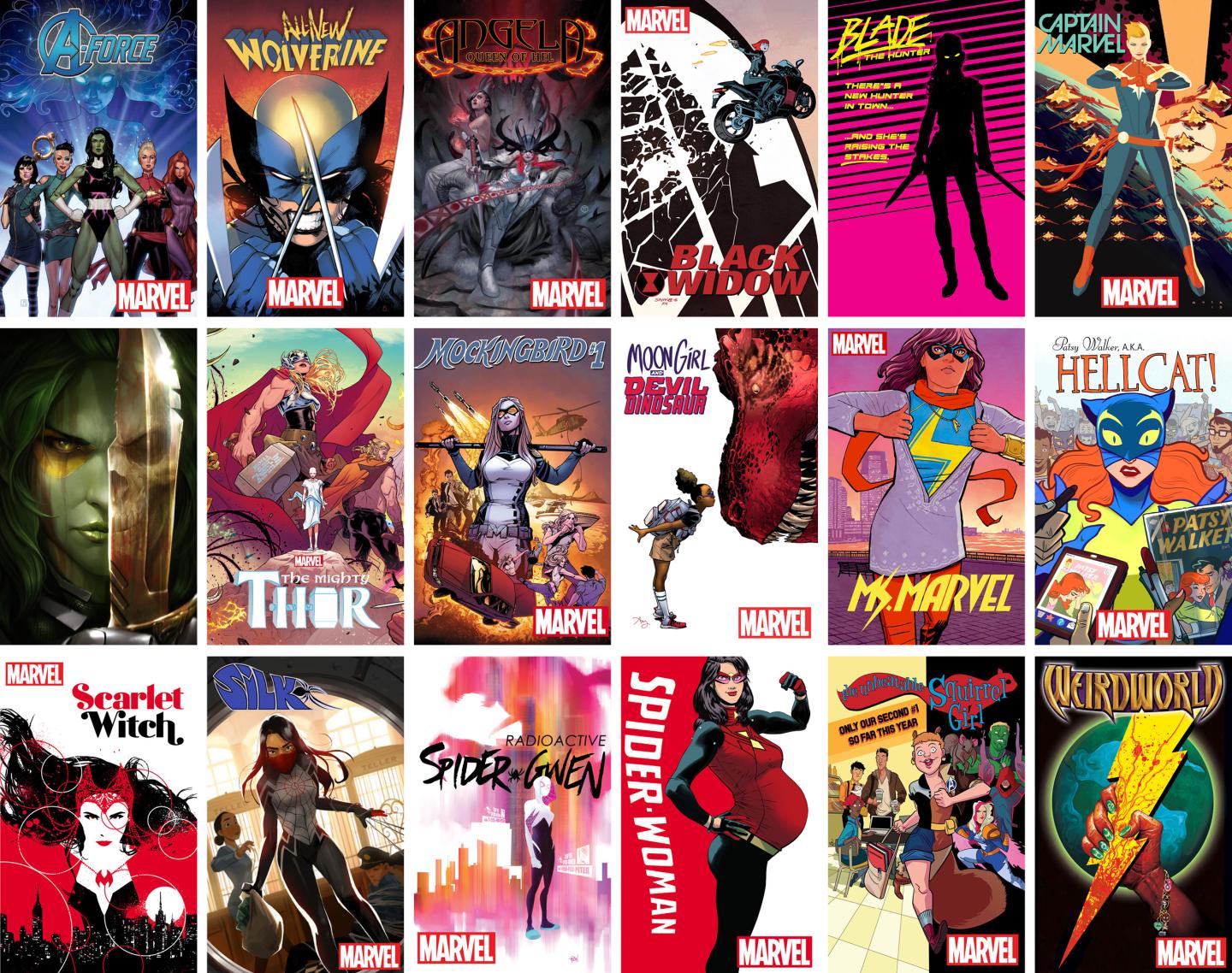 Meet the Real-Life Superwomen of Marvel Comics