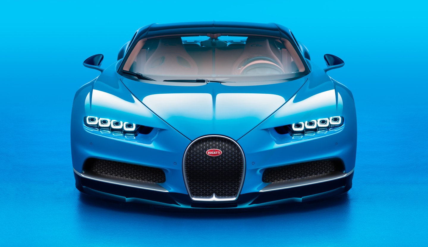 The Chiron, a limited production handcrafted beauty, is focused entirely on performance.