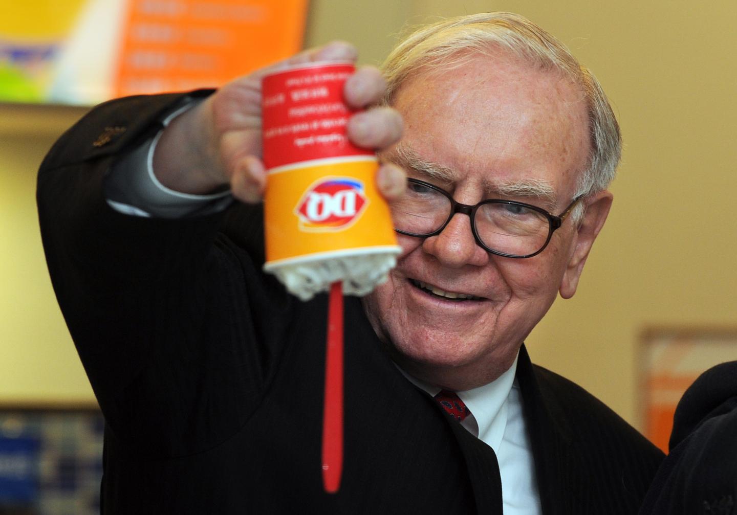 US billionaire investor Warren Buffett f