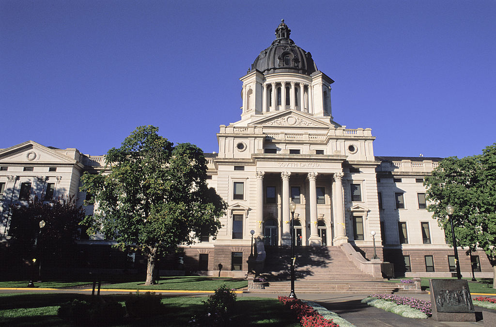 South Dakota, Pierre, State Capitol.