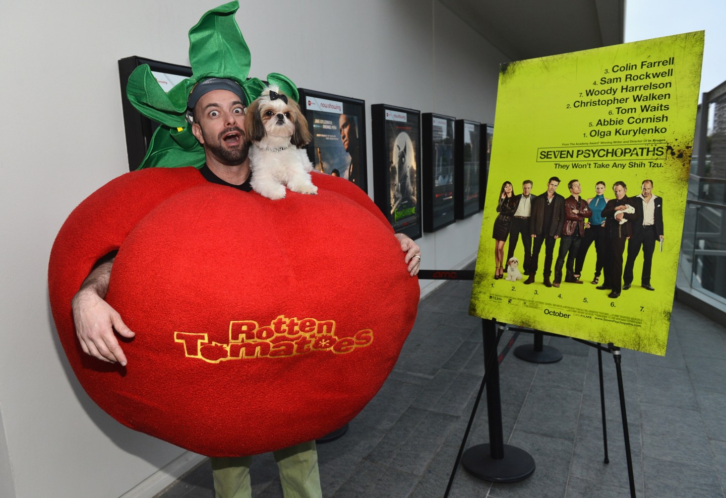"Seven Psychopaths" Celebrates Its Rotten Tomatoes.com Certified Fresh Rating At AMC Century City