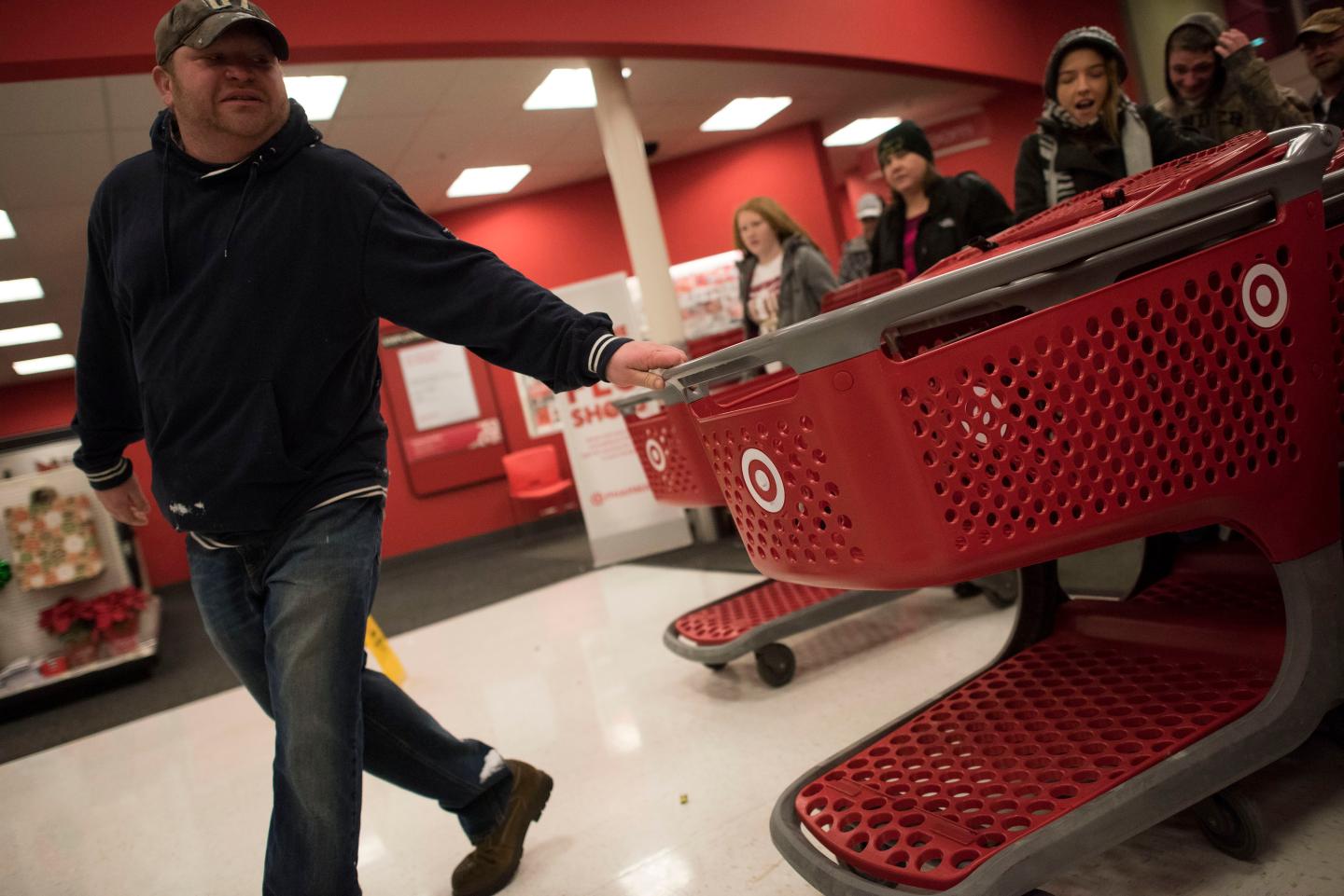 Shoppers Inside A Target Corp. Store Ahead Of Black Friday Sales
