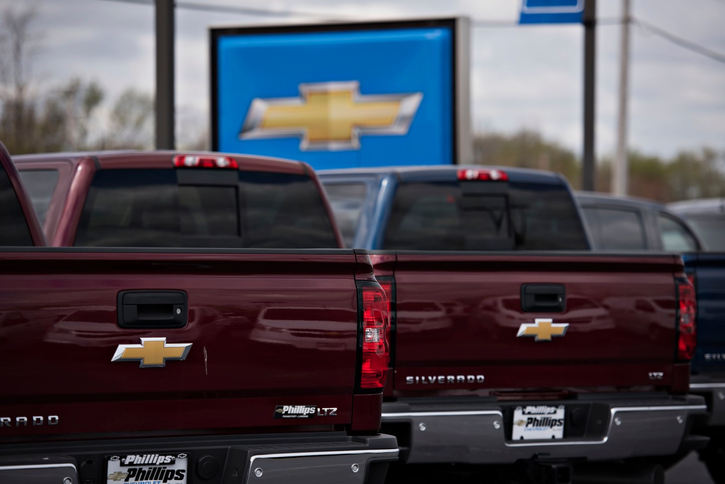 A General Motors Co. Dealership Ahead Of Motor Vehicle Sales Figures