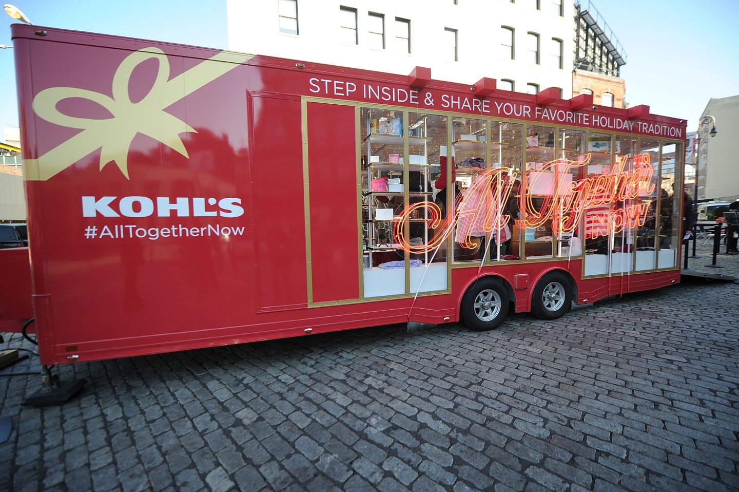 Kohl's Holiday Gifting Truck