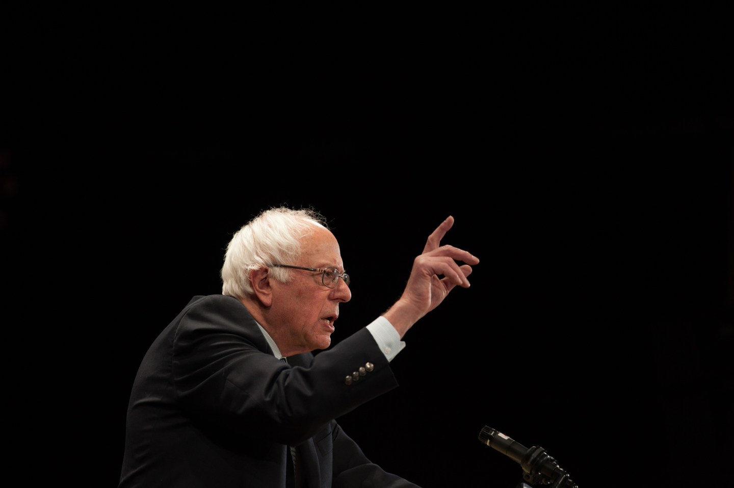 Bernie Sanders Campaigns In New Hampshire After Iowa Caucuses