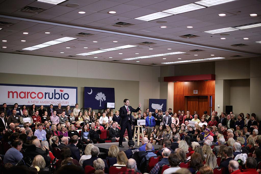 GOP Presidential Candidate Sen. Marco Rubio (R-FL) Campaigns In South Carolina