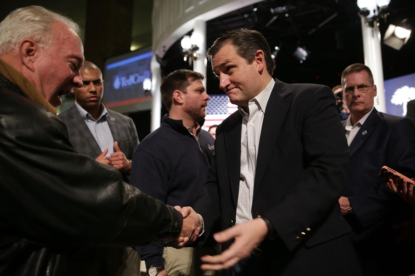 GOP Presidential Candidate Sen. Ted Cruz (R-TX) Campaigns In South Carolina