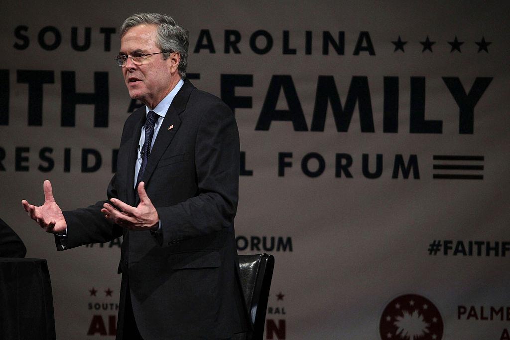 Republican Presidential Candidates Address Faith And Family Forum In S. Carolina