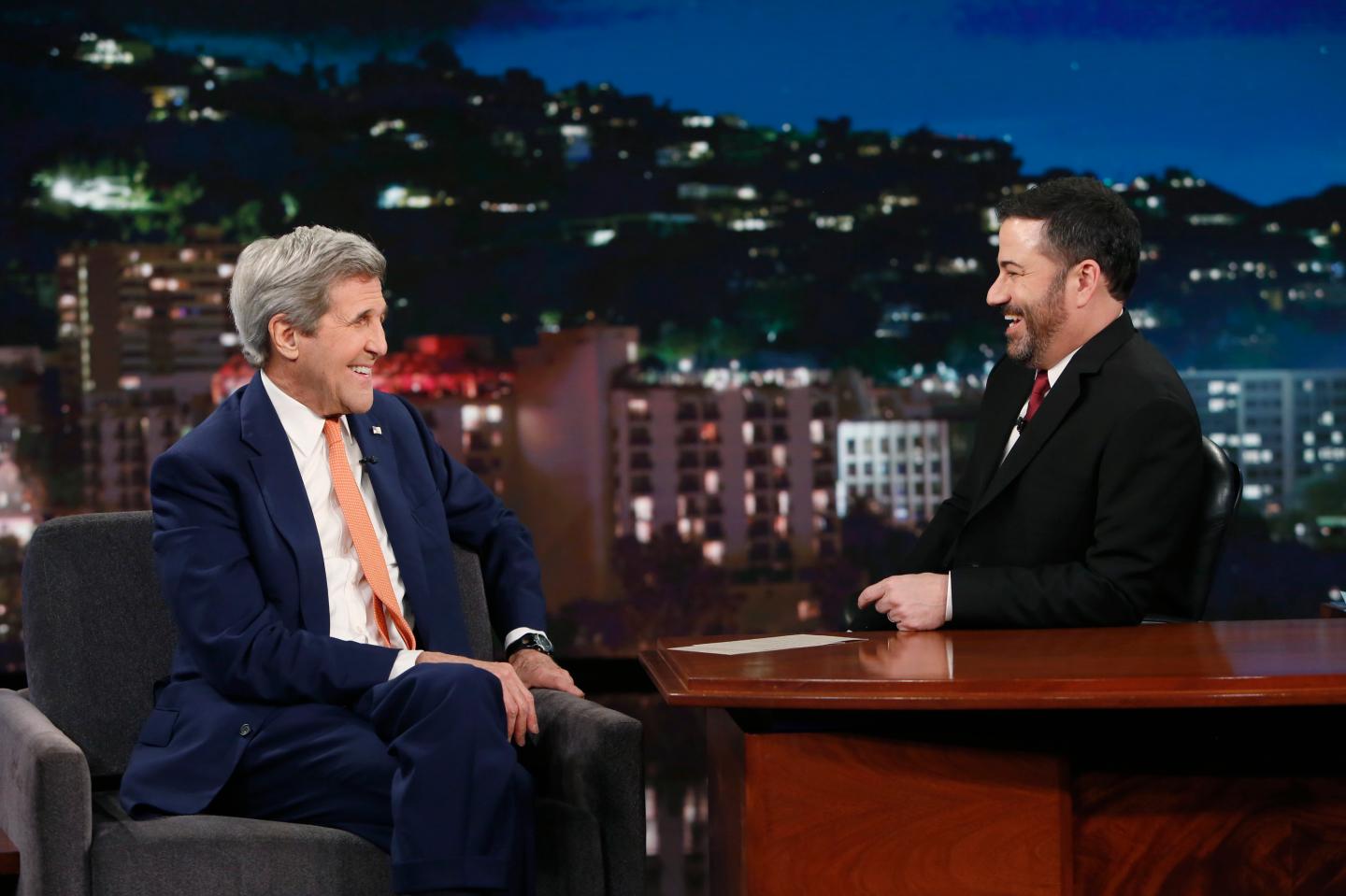 Kerry Goes to Hollywood To Fight ISIS