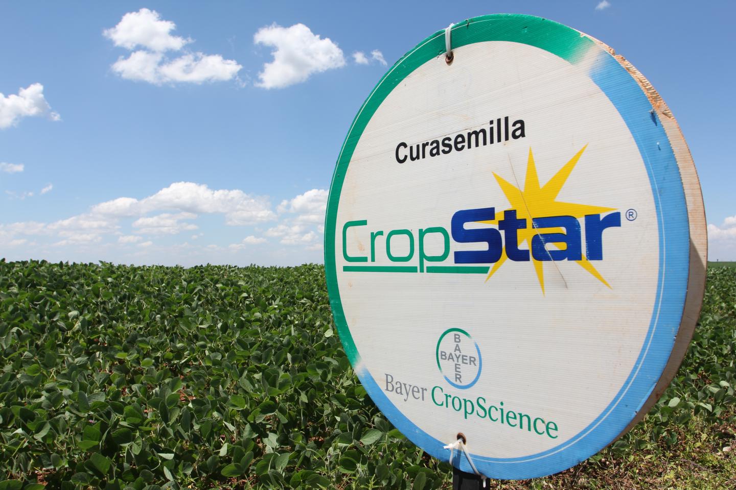 Paraguay: Advertising for the Cropstar insecticide  from Bayer cropscience