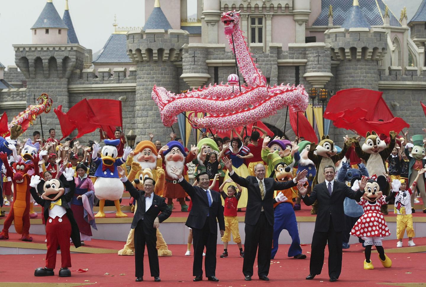 Grand Opening Of Disneyland In Hong Kong