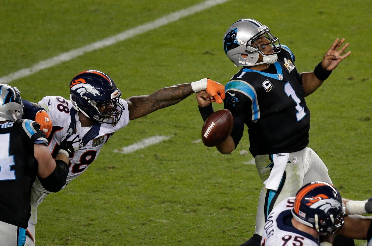 APTOPIX Super Bowl Football