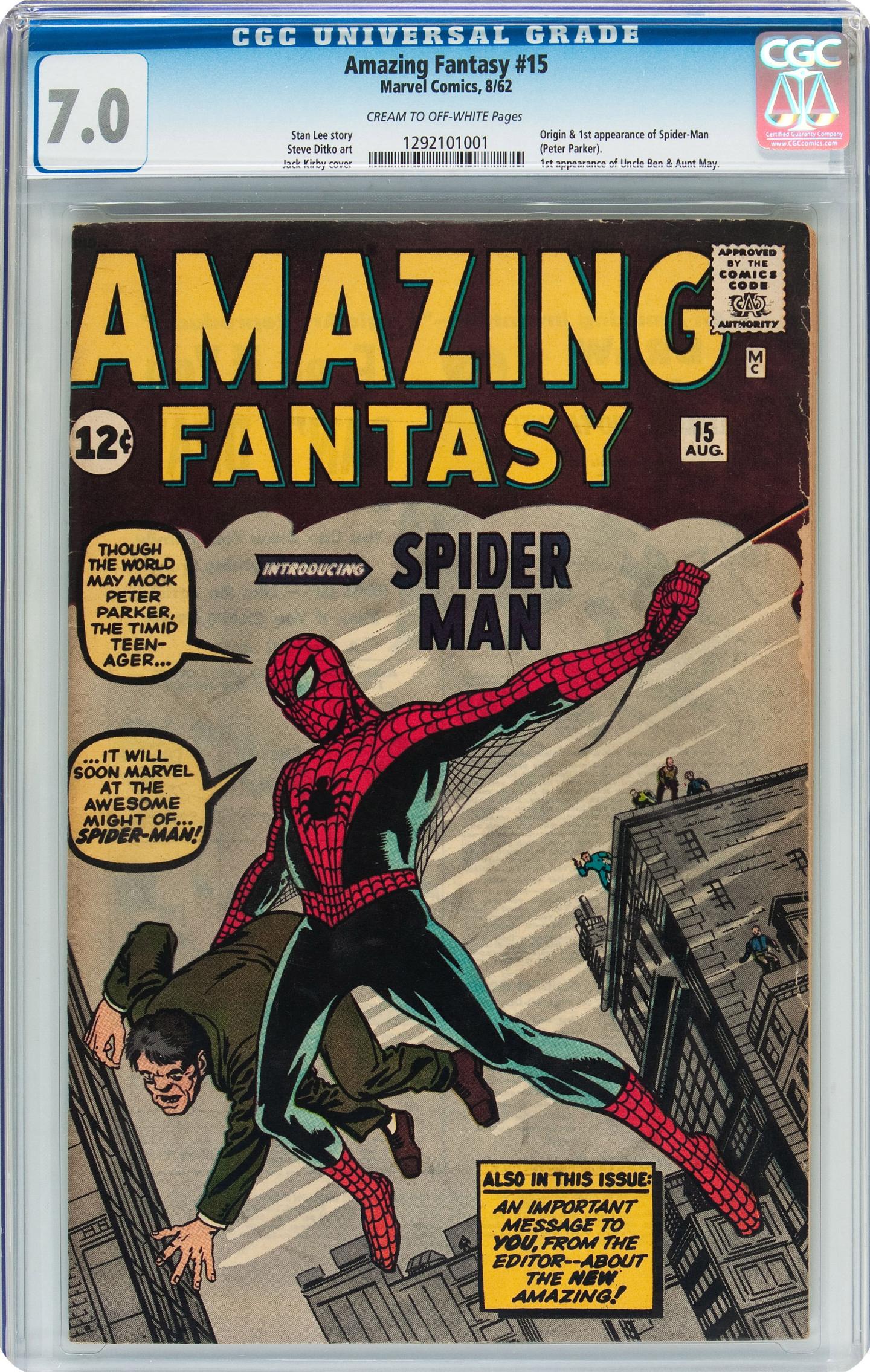 CORRECTION Spider Man Collector