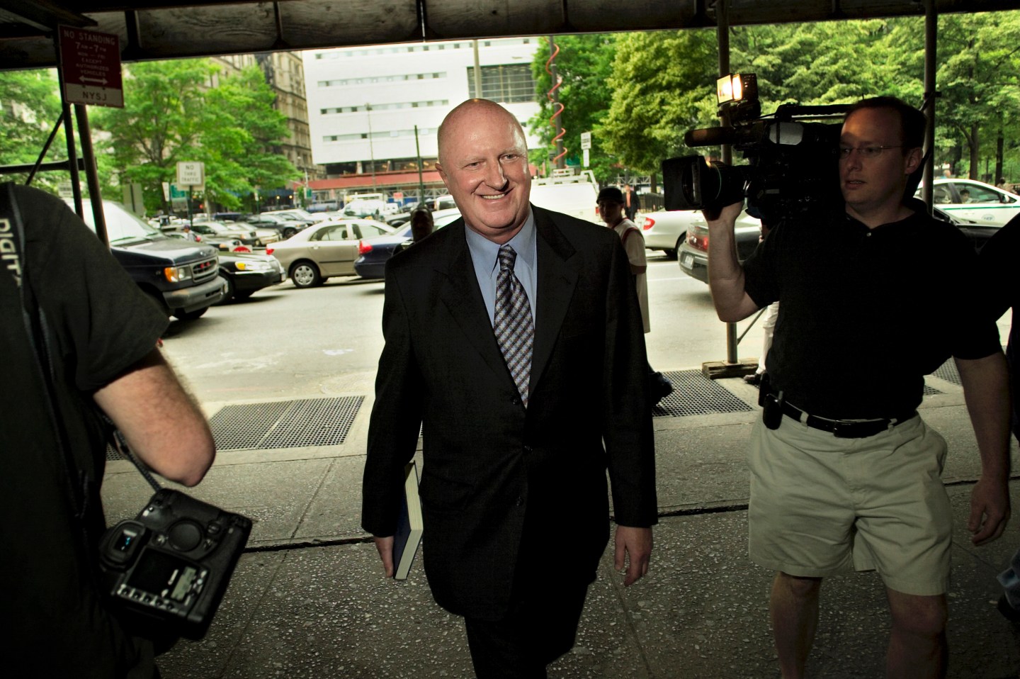 Dennis Kozlowski arrives to Manhattan