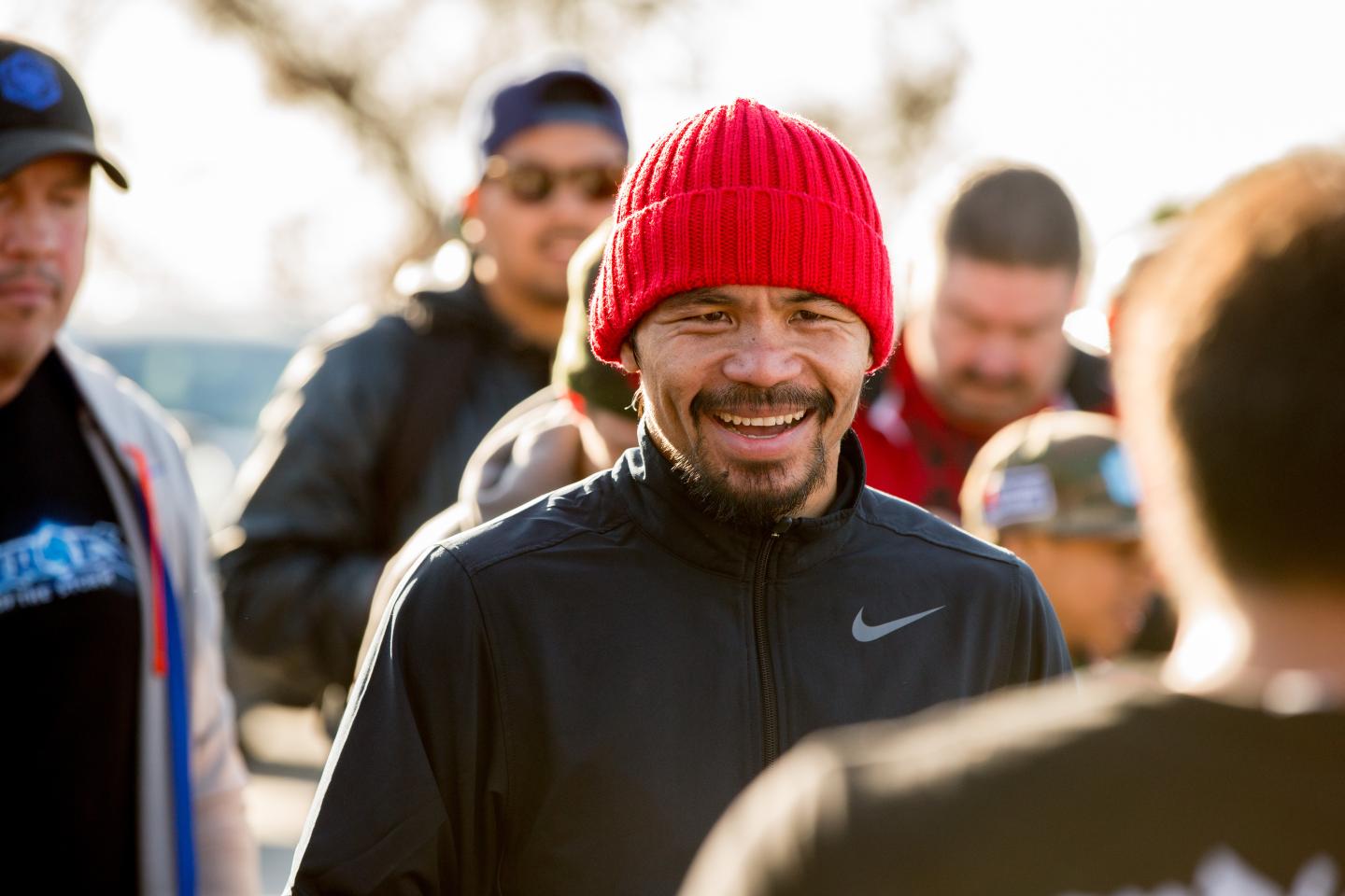 Manny Pacquiao Morning  Workout