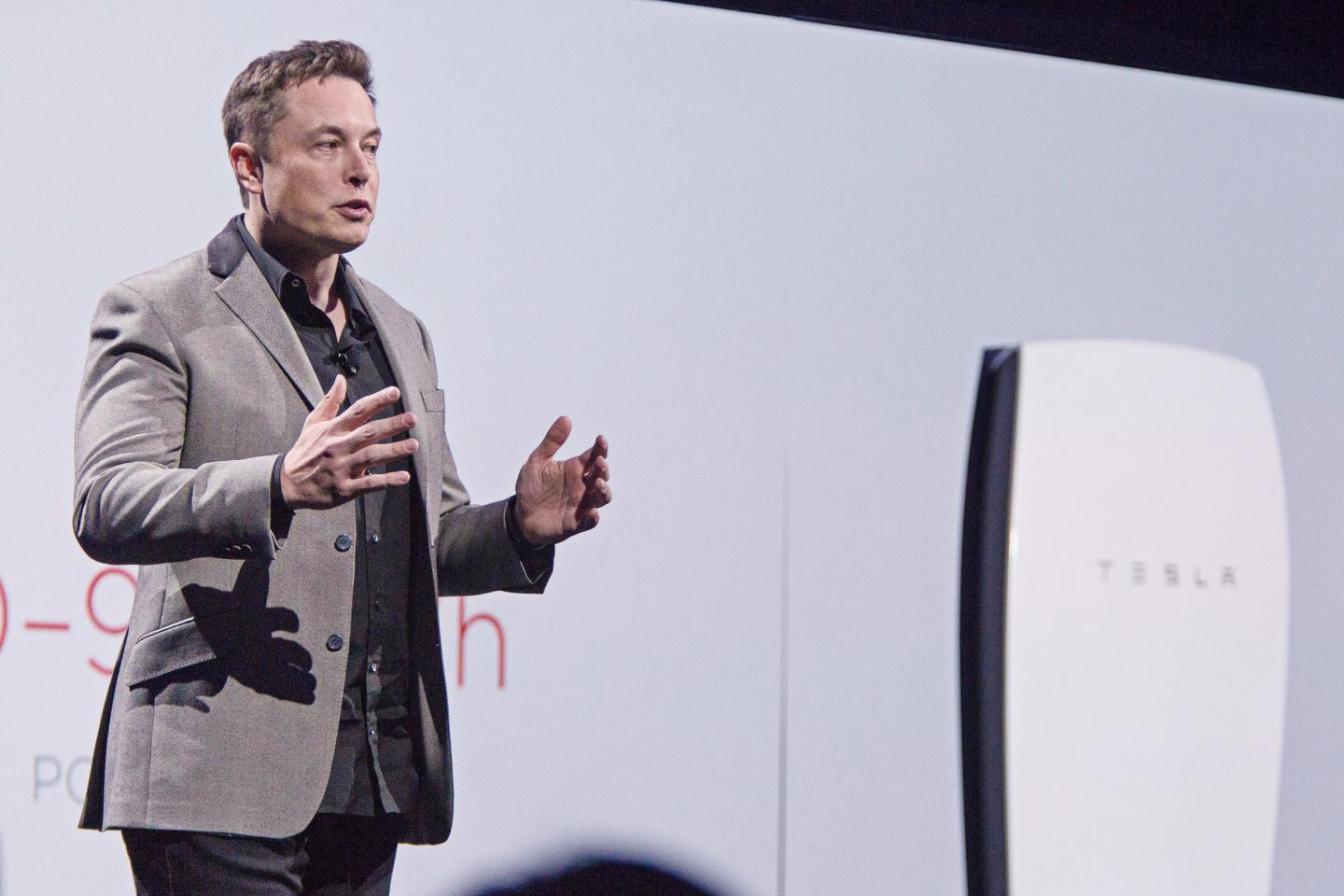 Tesla Motors Inc. Chief Executive Officer Elon Musk Unveils New Generation Of Batteries