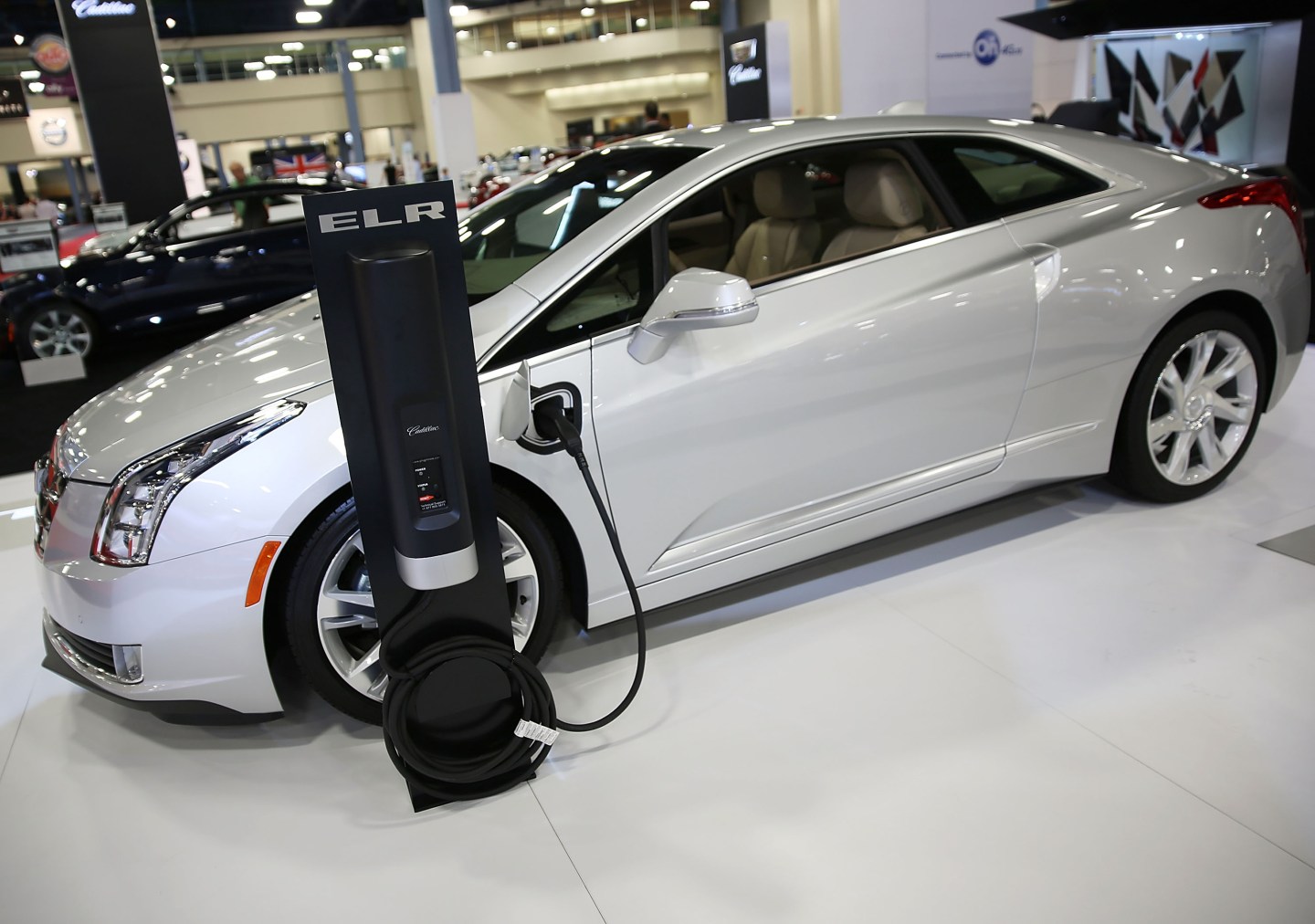 The 2016 Cadillac ELR at the Miami Beach International Auto Show, November 2015.