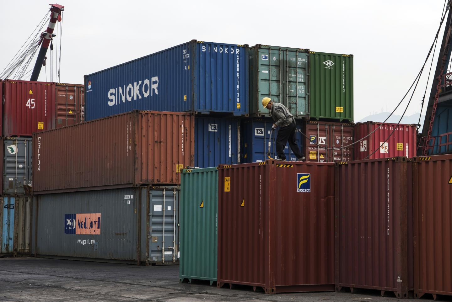 Port Area Ahead Of Hong Kong's Trade Figures