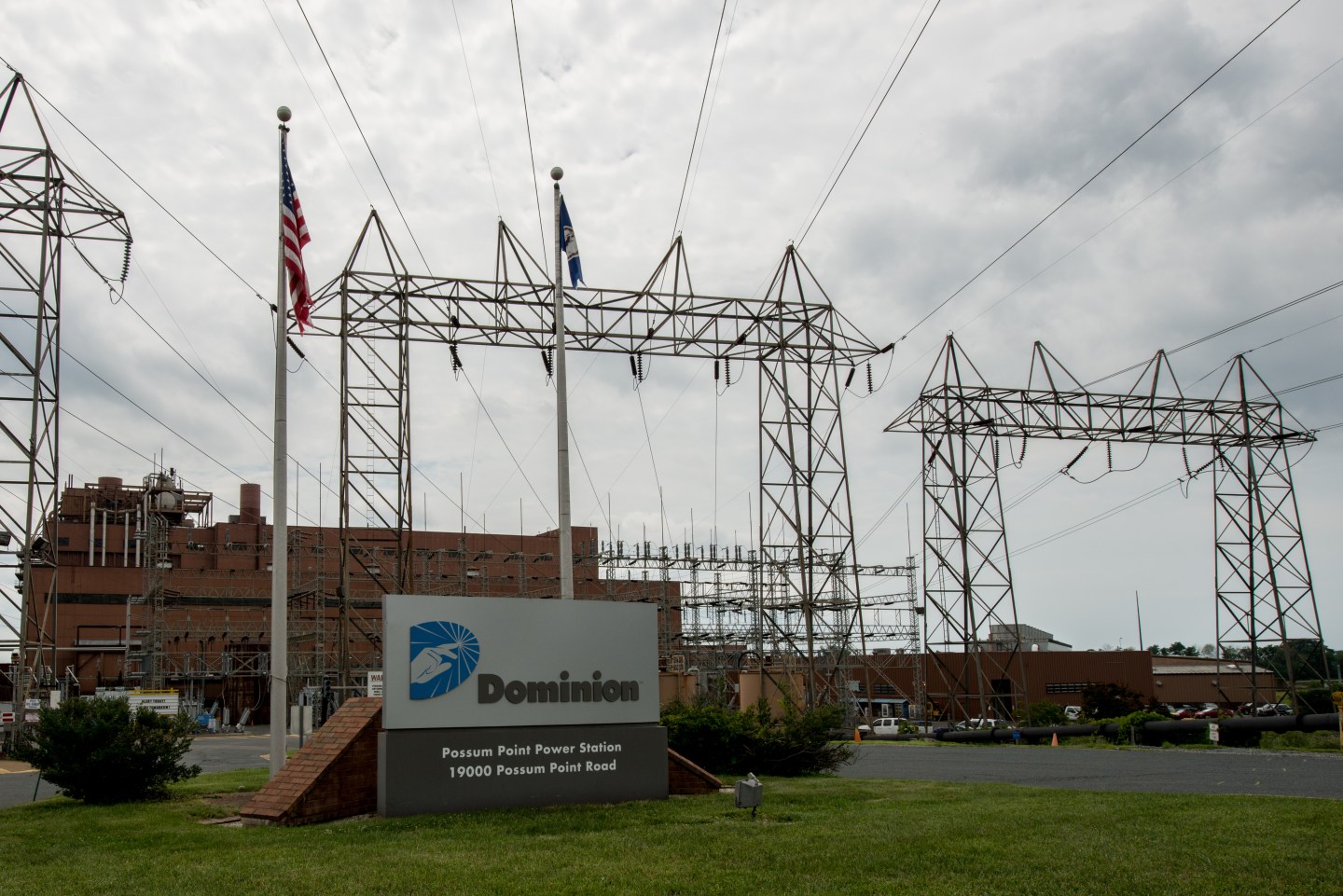 DUMFRIES, VA - JUNE 26: Dominion Resources, Possum Point Powe