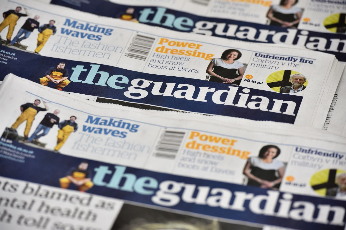 BRITAIN-MEDIA-GUARDIAN-NEWSPAPER