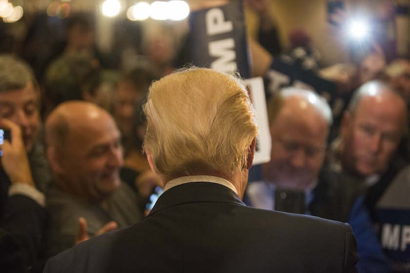 Donald Trump Holds Town Hall In New Hampshire