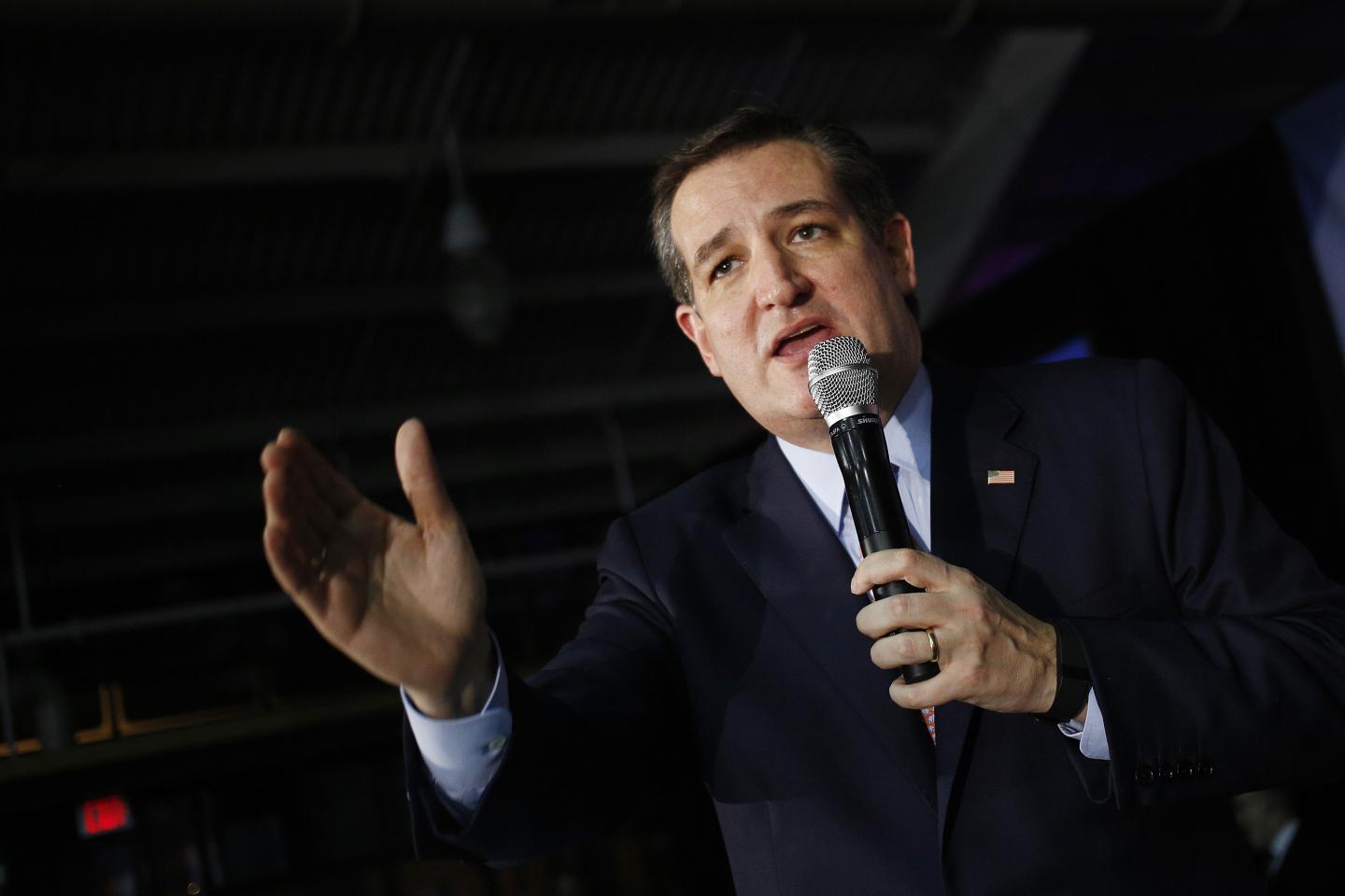 Presidential Candidate Ted Cruz Hosts Iowa Caucus Night Celebration