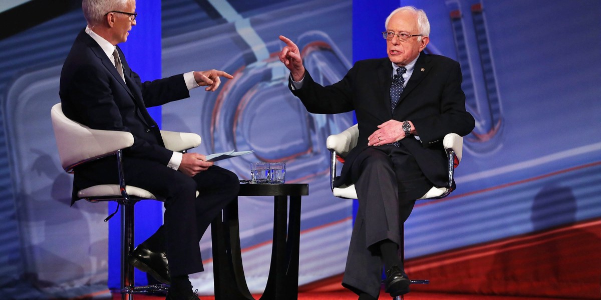 Bernie Sanders Said He Would 'Love' for Trump to Win GOP Nomination ...