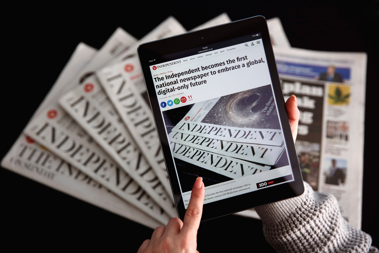 The Independent Newspaper Owner To Close Print Titles
