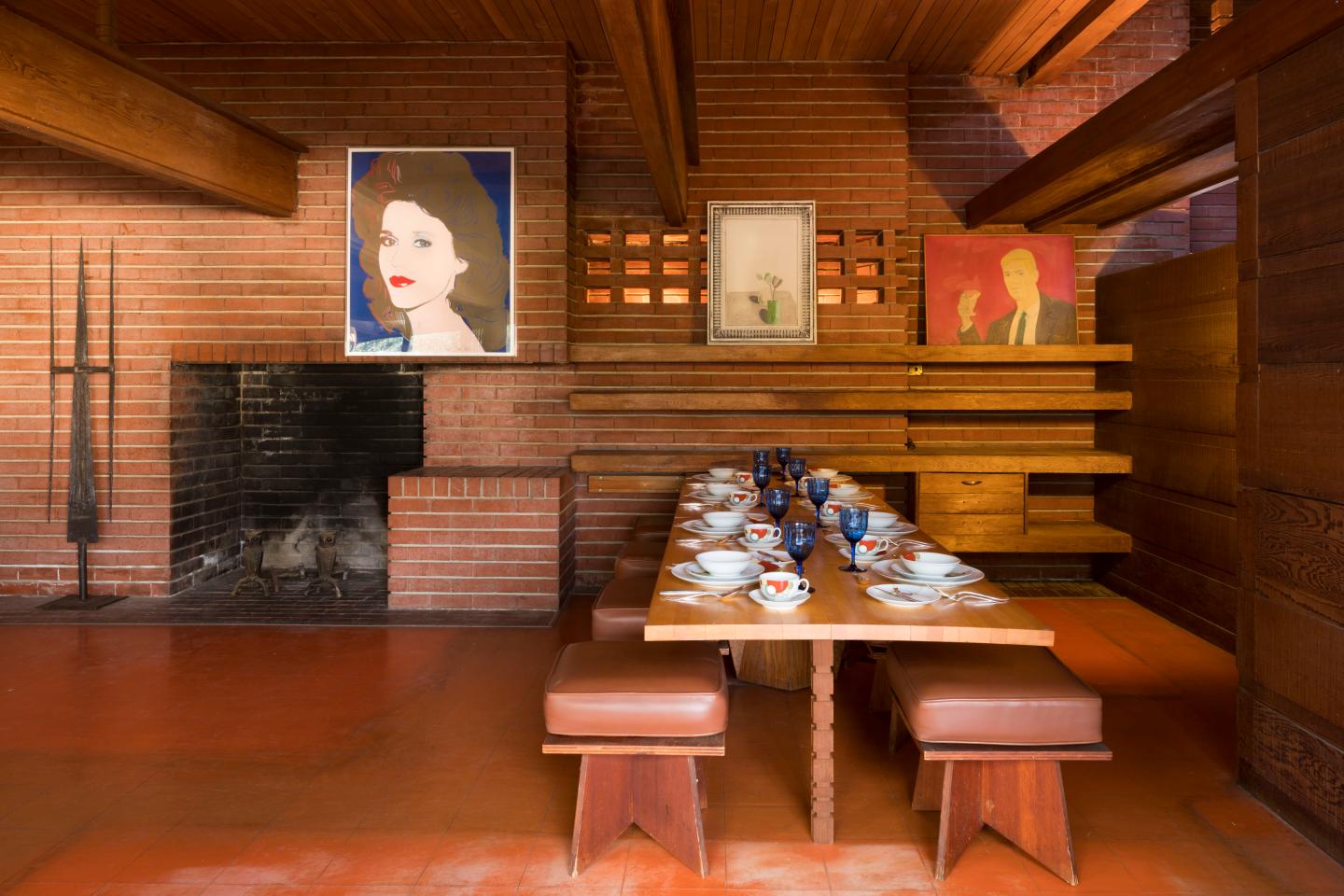 This Unusual Frank Lloyd Wright House Is Up For Auction in LA