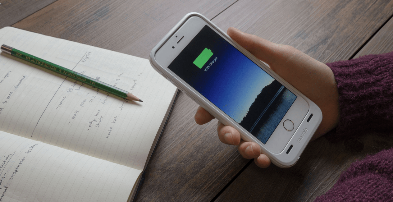 A Mophie Juice Pack case