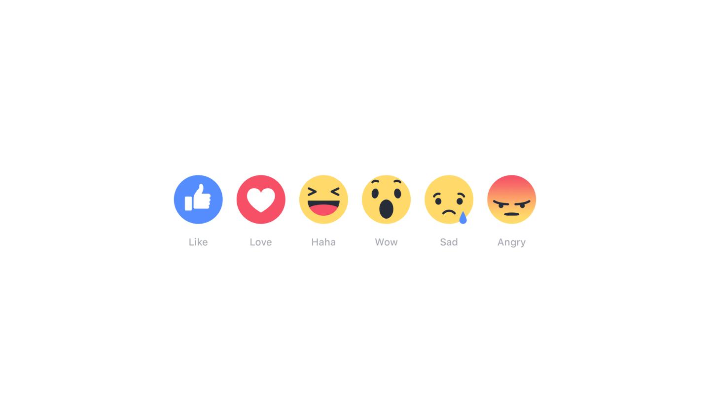 Facebook’s Iconic ‘Like’ Button Gets More Emotional
