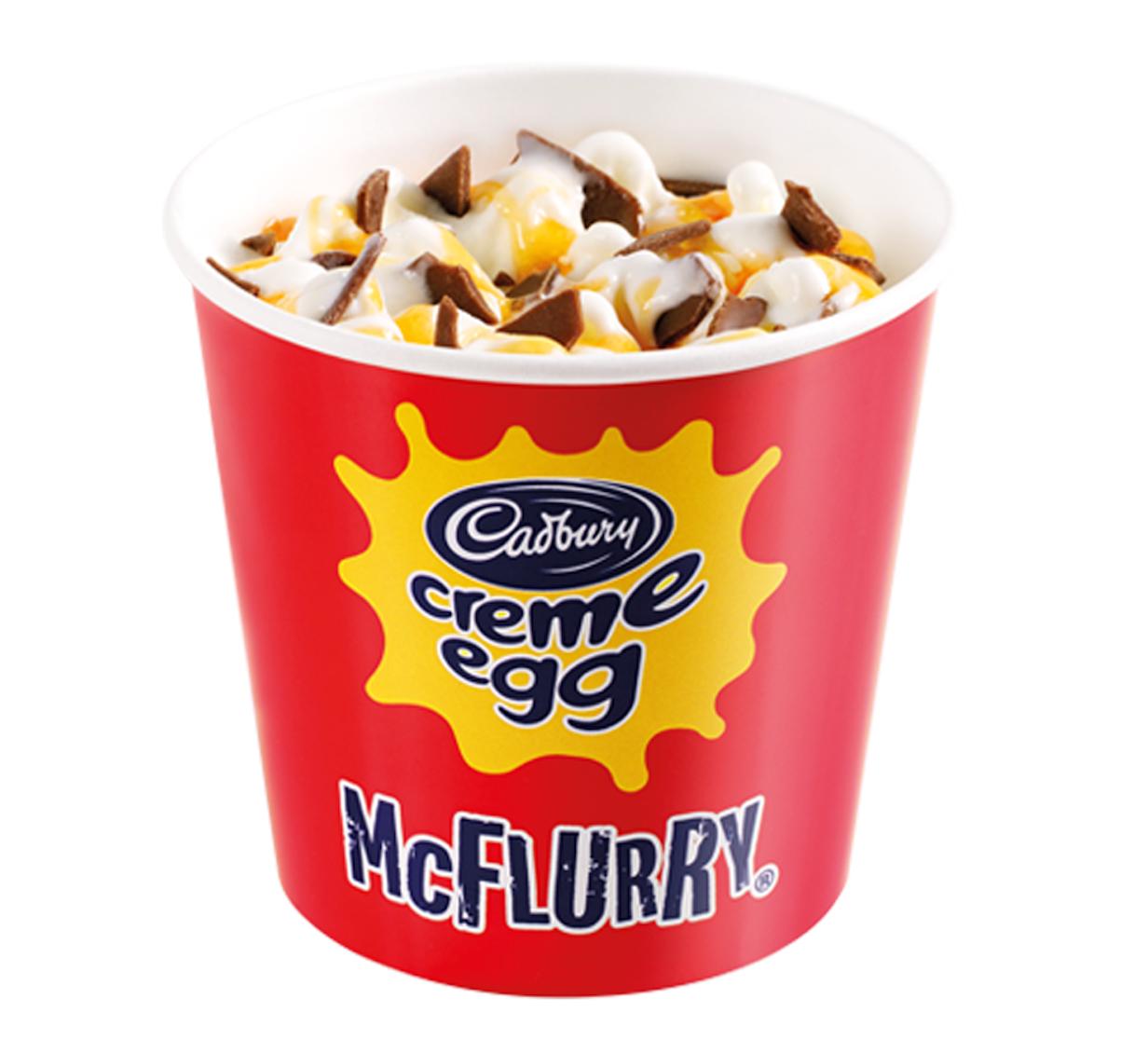 McDonald’s Now Has a Cadbury Creme Egg McFlurry