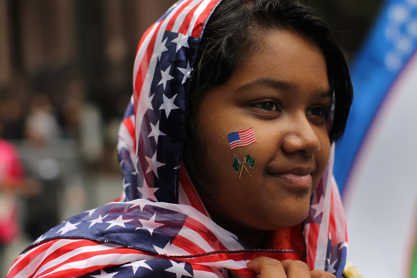 American Muslim Day Parade Winds Through New York City