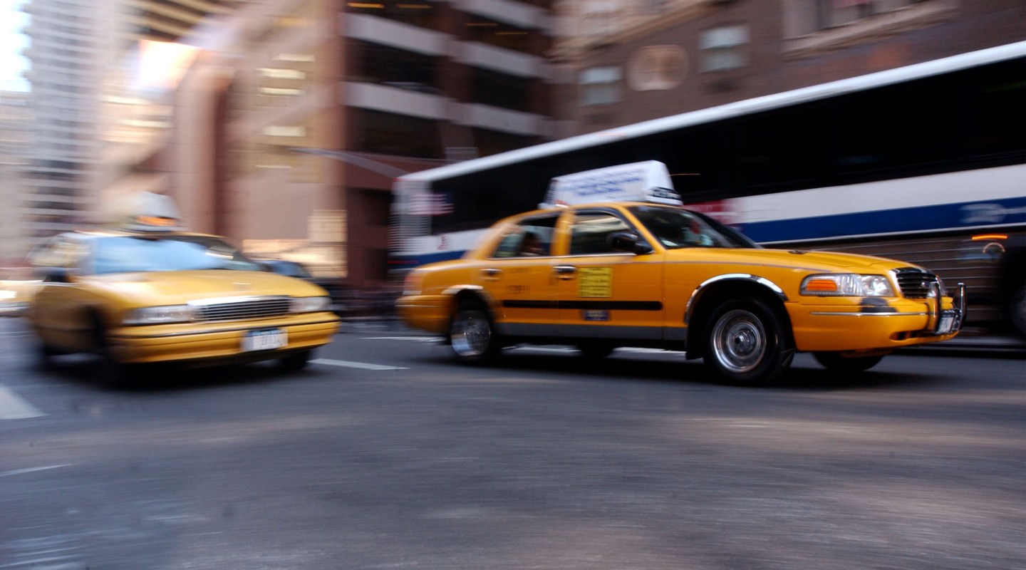 New York Taxi Industry Experiences Slowdown
