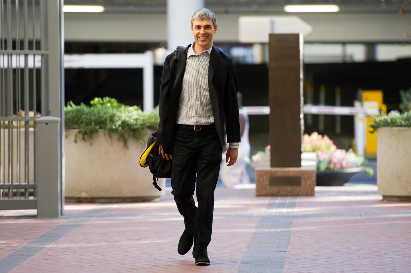Oracle CEO Larry Ellison &amp; Google CEO Larry Page At Patent Infringement Court Case