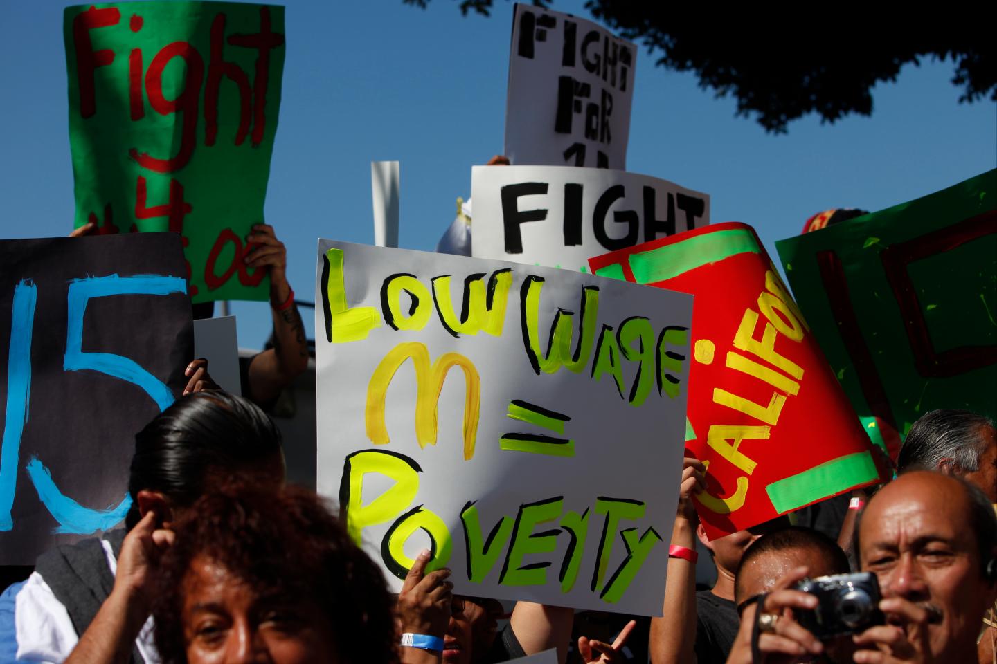 Fast-Food Strikes in 50 U.S. Cities Seeking $15 Per Hour