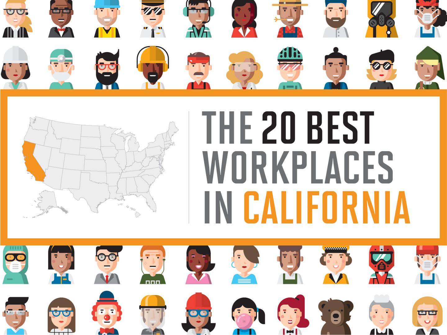 The 20 Best Workplaces in California