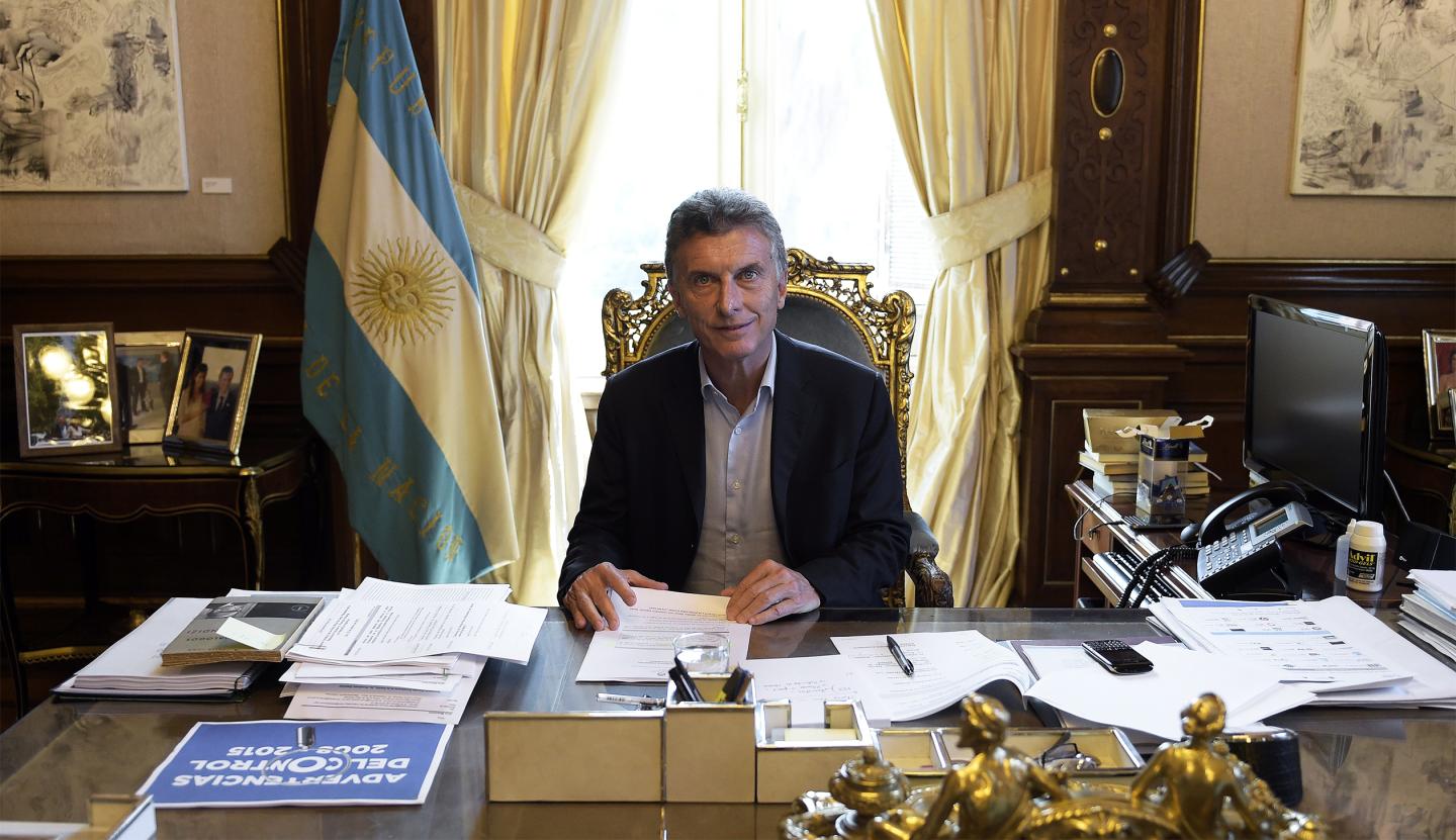 ARGENTINA-POLITICS-MACRI