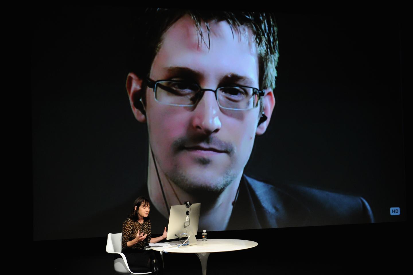 The New Yorker Festival 2014 - Edward Snowden Interviewed by Jane Mayer