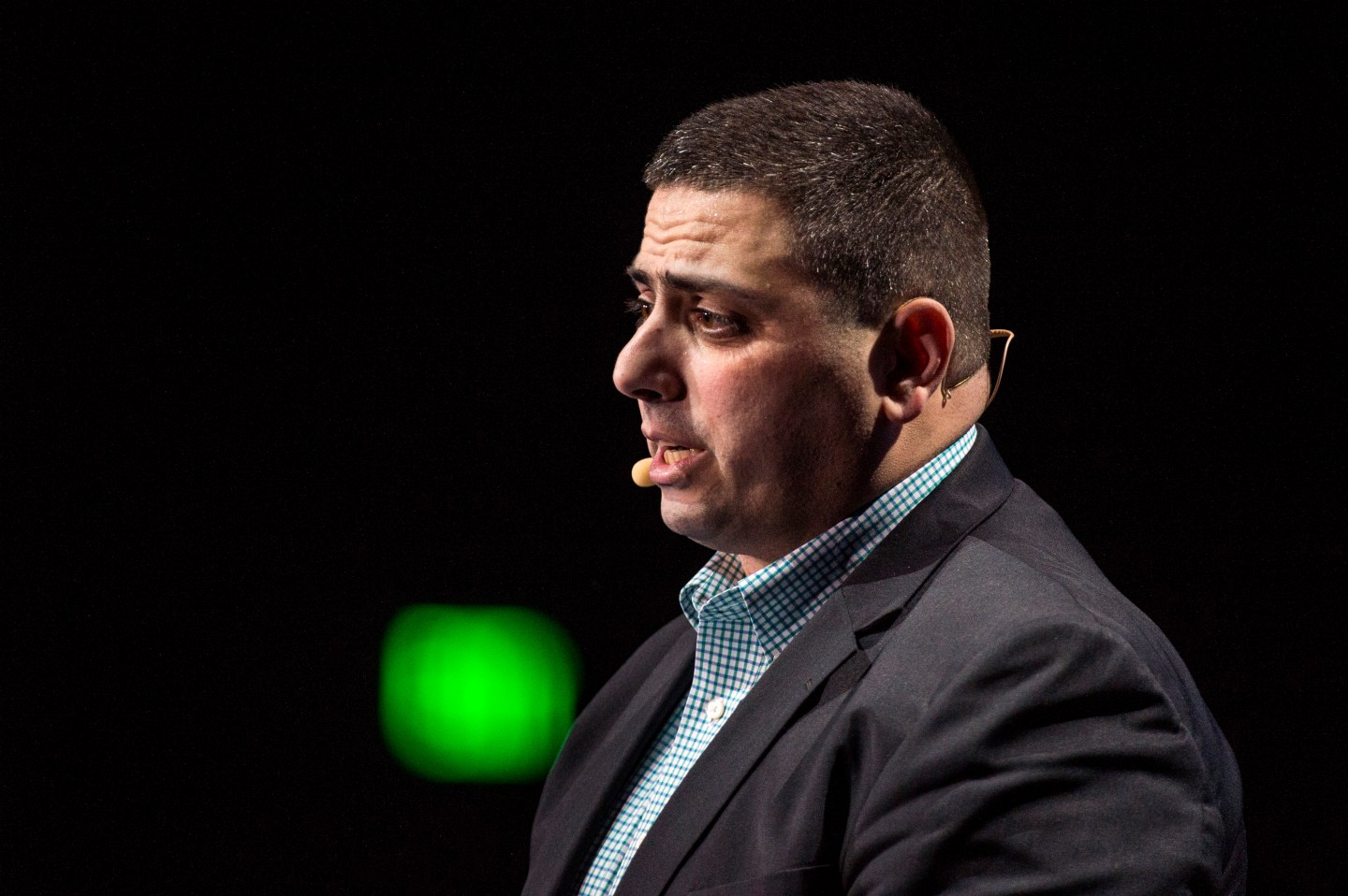 Serge Matta, President and Chief Executive Officer, comScore, speaks during the Yahoo! Inc. Mobile Developer Conference in San Francisco, California, U.S., on Thursday, Feb. 19, 2015. The conference will unveil a new suite of services designed to help mobile developers better understand users, while improving, growing and monetizing their apps. Photographer: David Paul Morris/Bloomberg *** Local Caption *** Serge Matta
