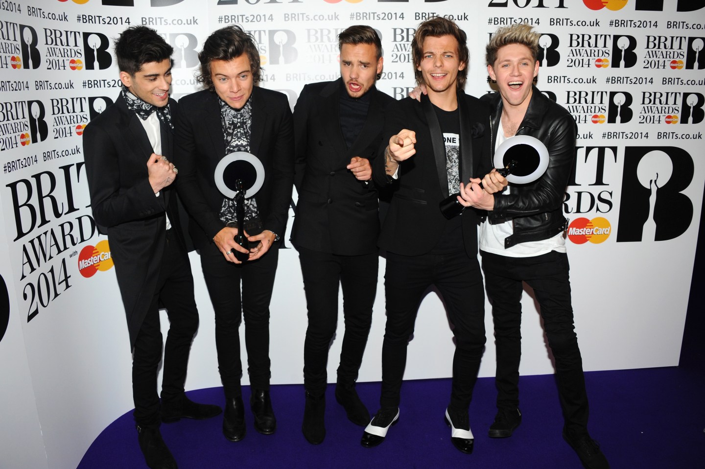 The BRIT Awards 2014 - Winners Room