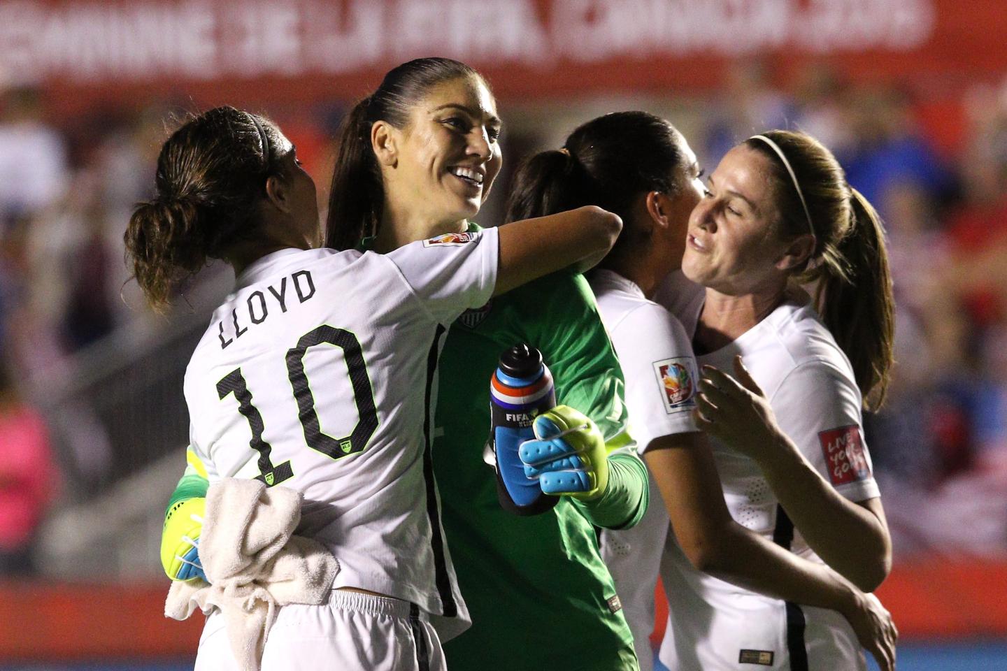 in the FIFA Women's World Cup 2015 Quarter Final match at Lansdowne Stadium on June 26, 2015 in Ottawa, Canada.