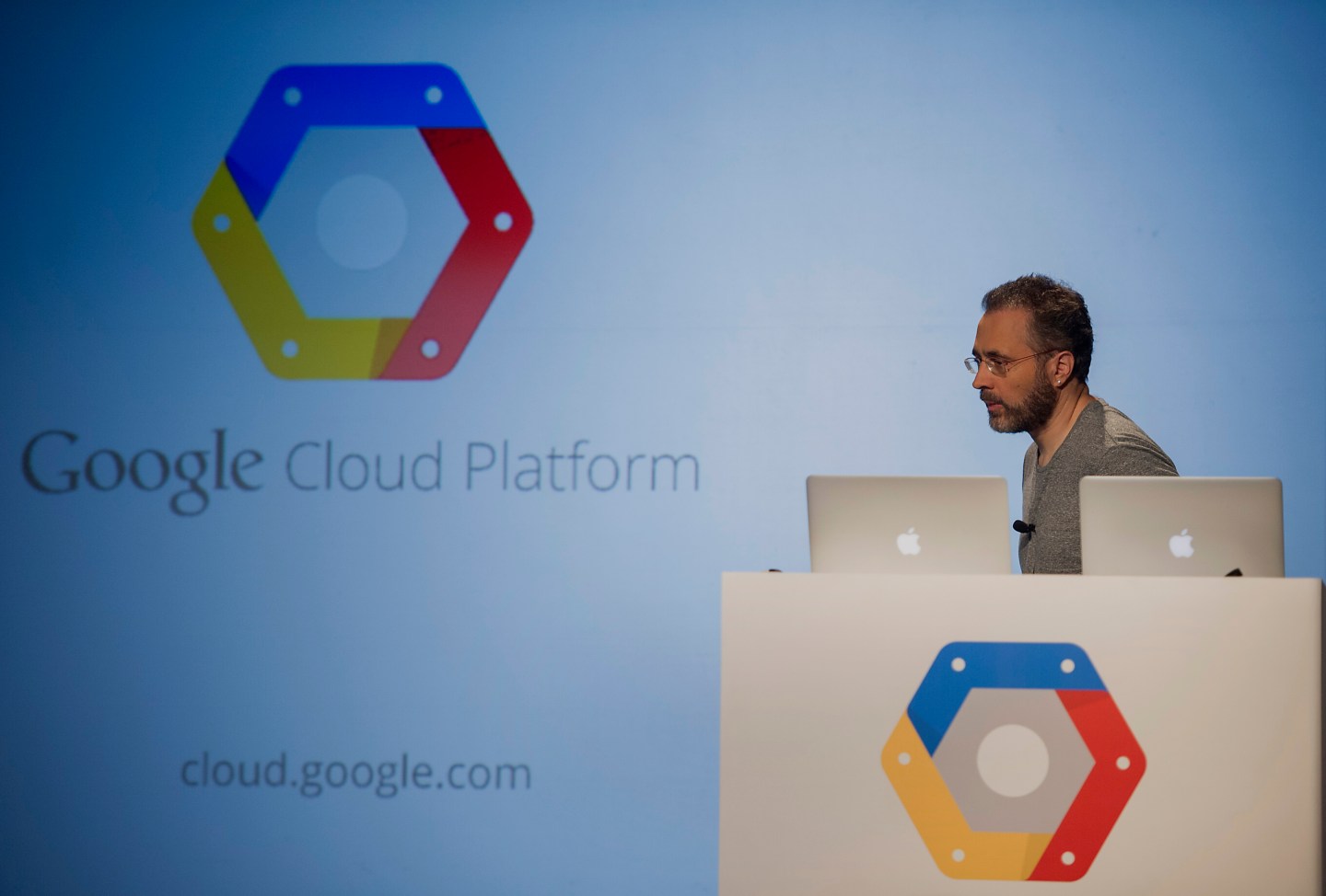 Google Cloud Event With VP Of Operations Urs Holzle