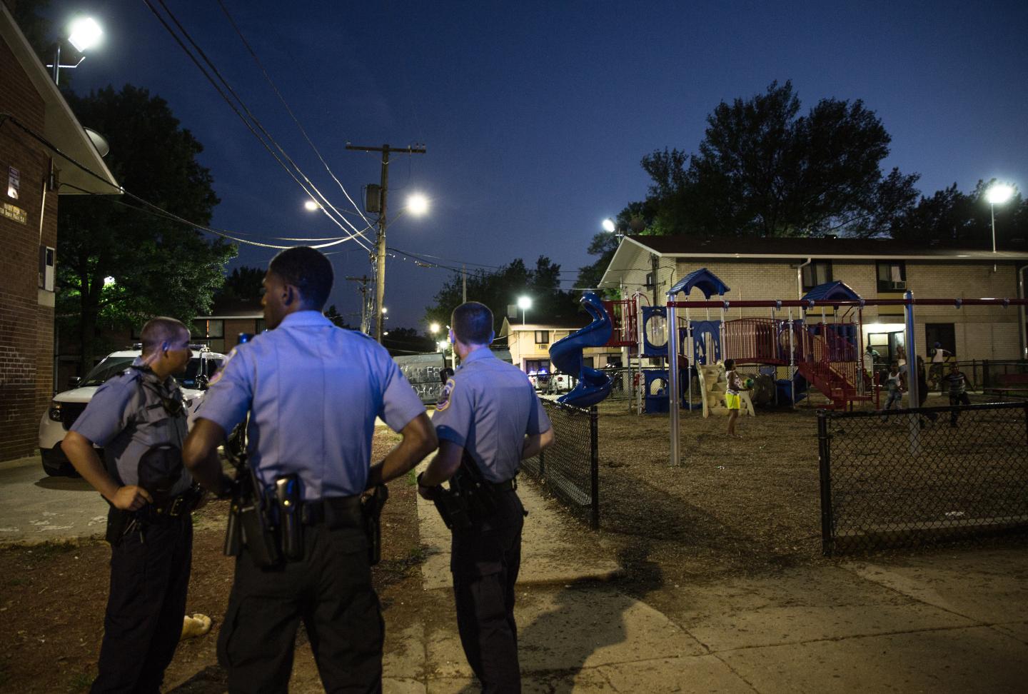 Police presence in Woodland Terrace after spate of killings