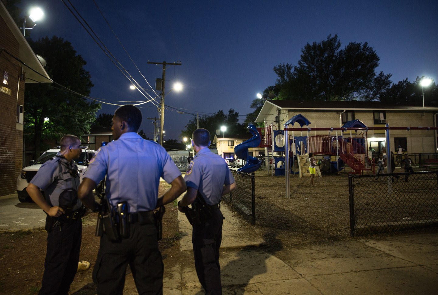 Police presence in Woodland Terrace after spate of killings