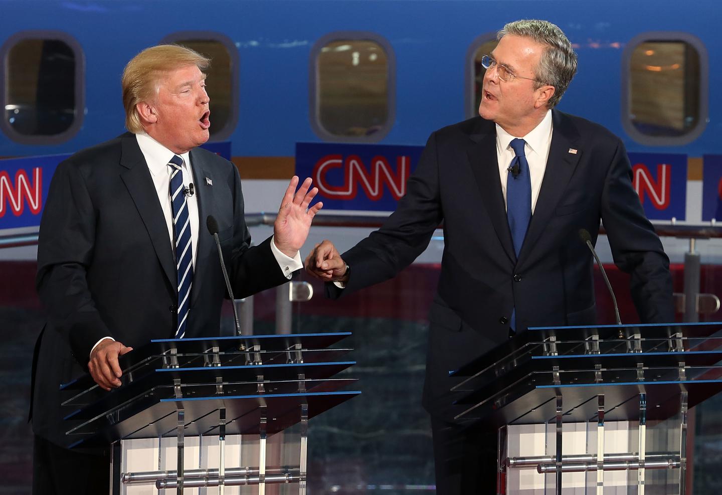Republican Candidates Take Part In Debates At Reagan Library In Simi Valley