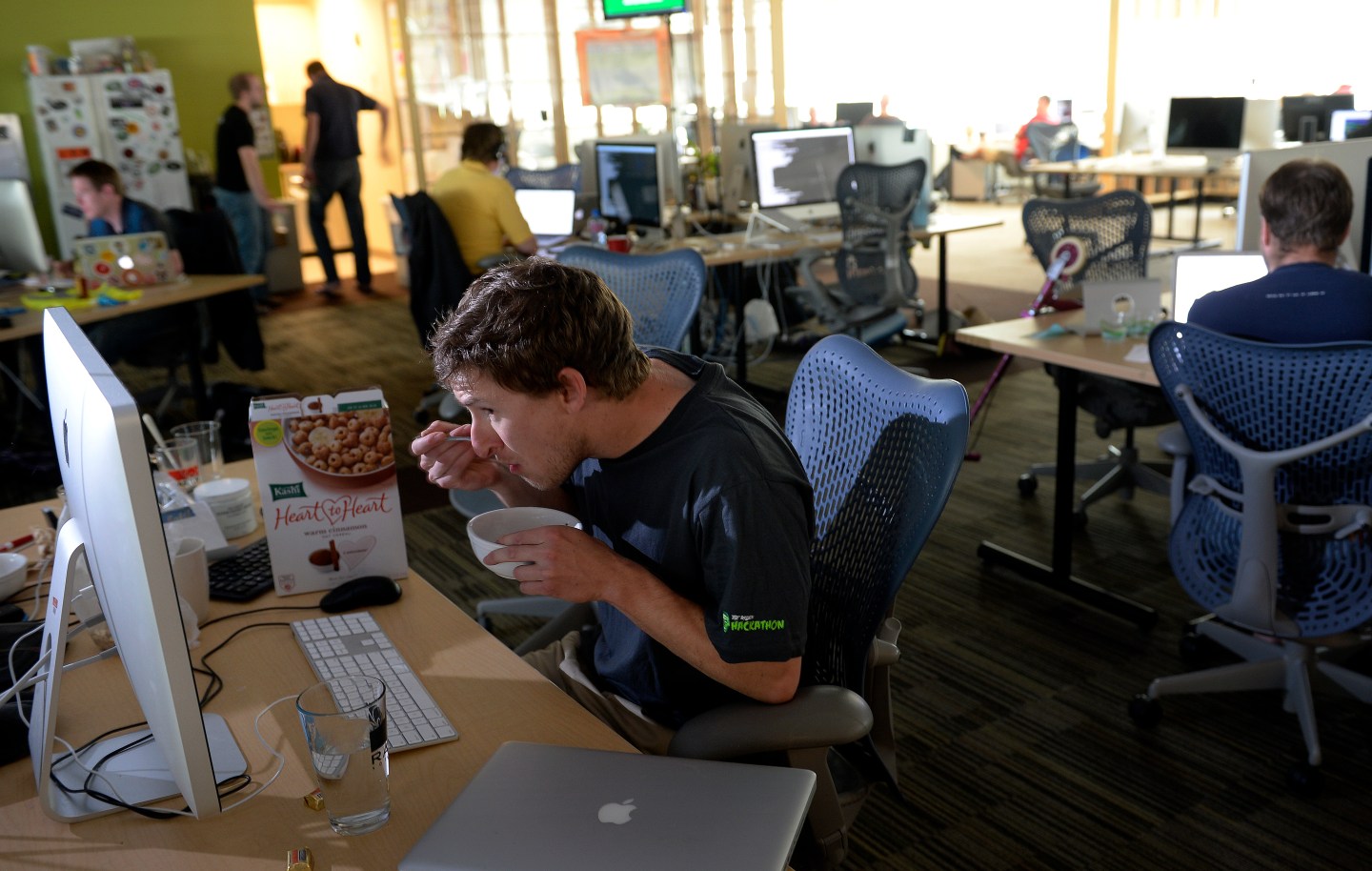 Patio story millennials at work at Rally Software.