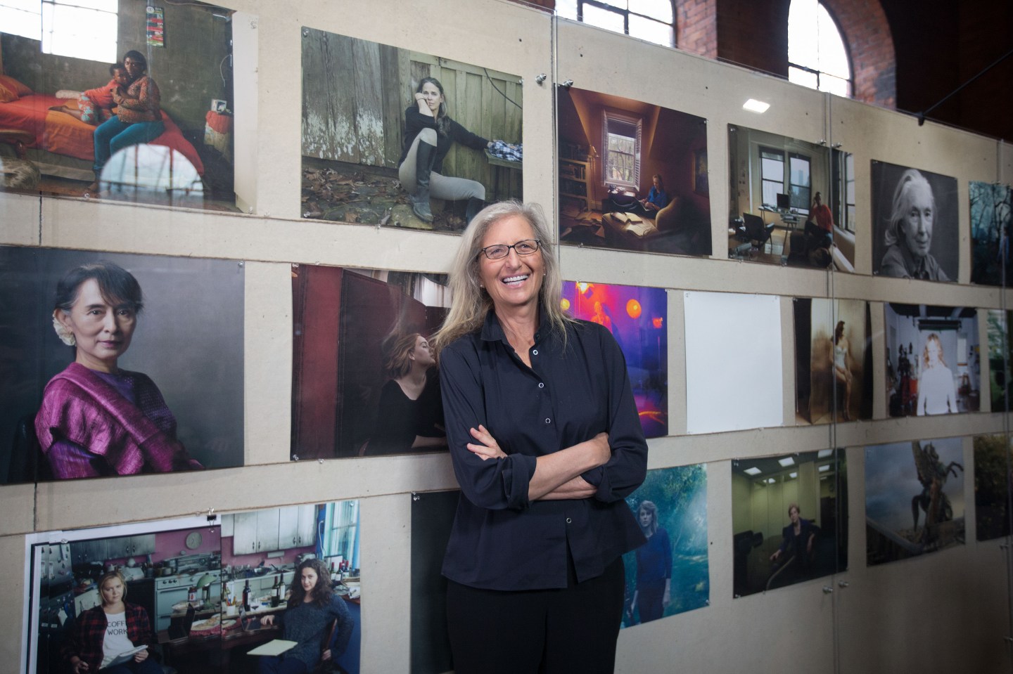 UBS AG Group Chief Executive Officer Sergio Ermotti And Annie Leibovitz Launch the WOMEN: New Portraits International Exhibition