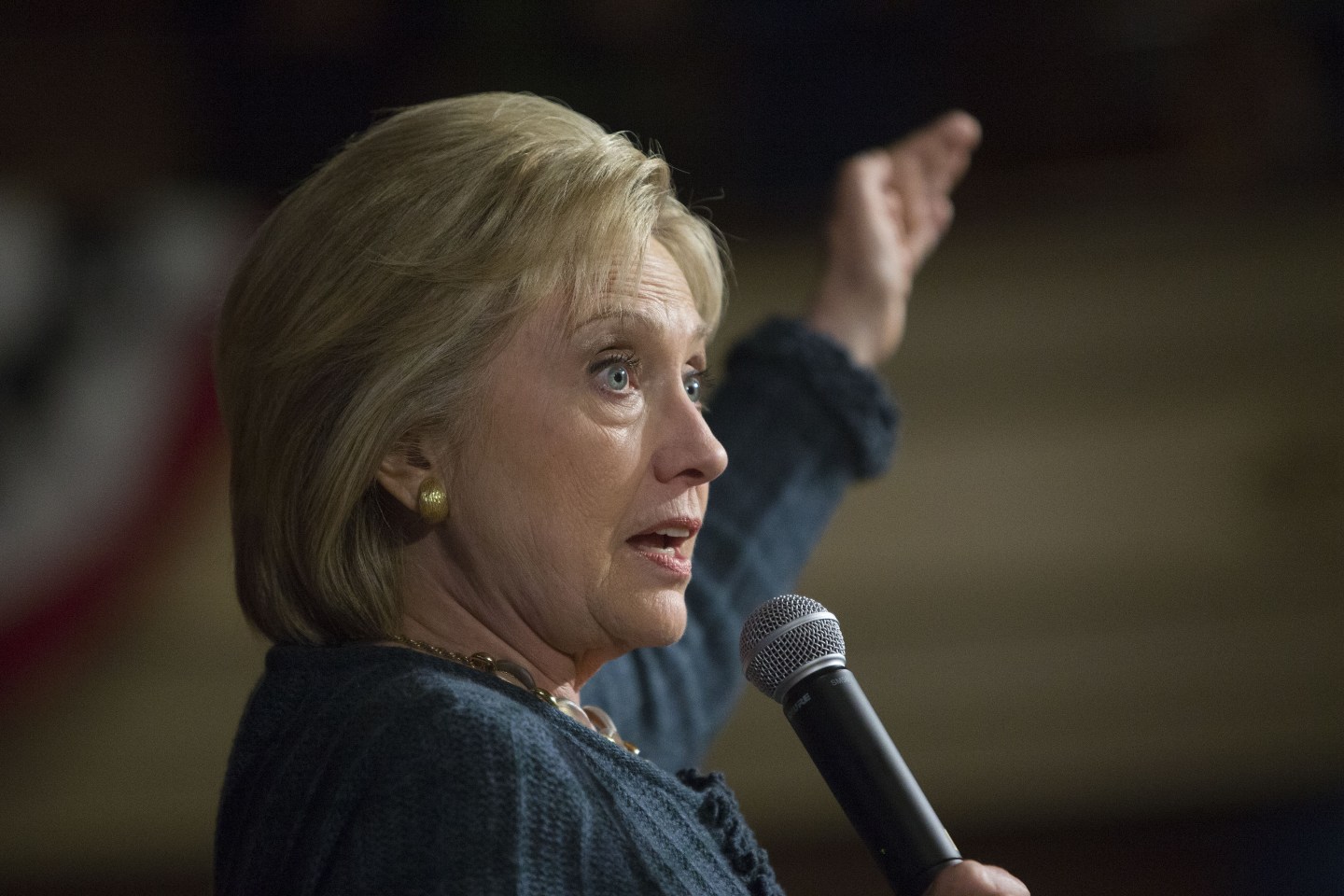Presidential Candidate Hillary Clinton Holds Iowa Get Out The Caucus Events