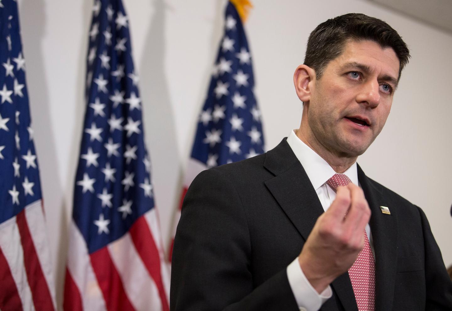 Ryan GOP Leaders Address Press After Republican Conference Meeting